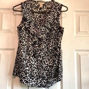 banana Republic ruffle top